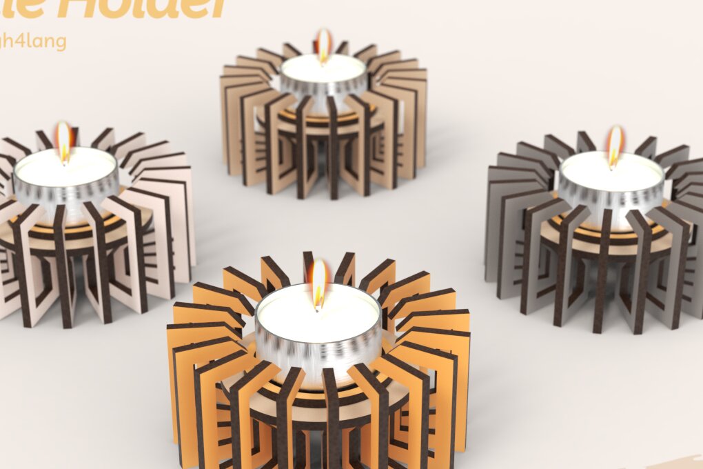 Σετ των 2 Intra απο ξύλο plywood 3mm-4mm πάχος – Θήκη ρεσώ | Αρχείο κοπής με λέιζερ | Λέιζερ Δίασταση  20x20 cm INTRAFABR-90673231