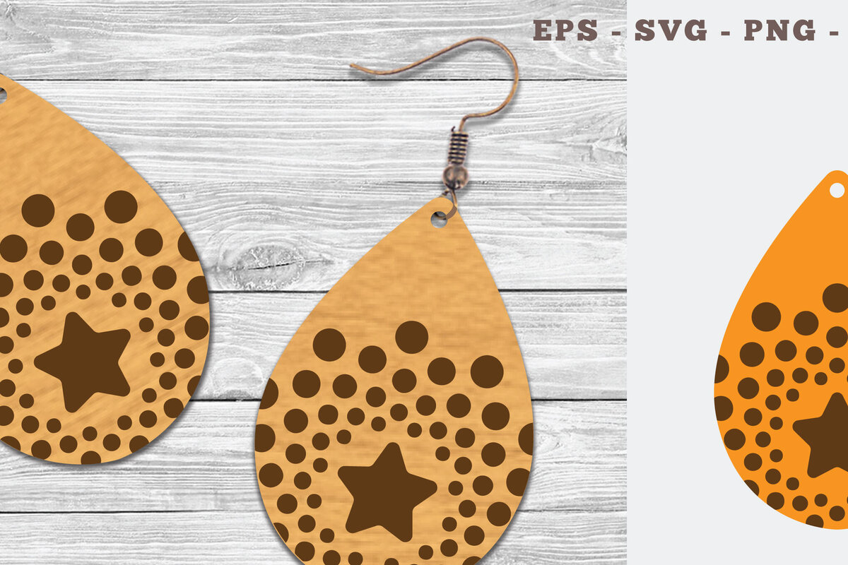 Σετ των 3 Intra απο ξύλο plywood 3mm-4mm πάχος – Σκουλαρίκια Tear Drop 3 Δίασταση  5x5 cm INTRAFABR-106747845