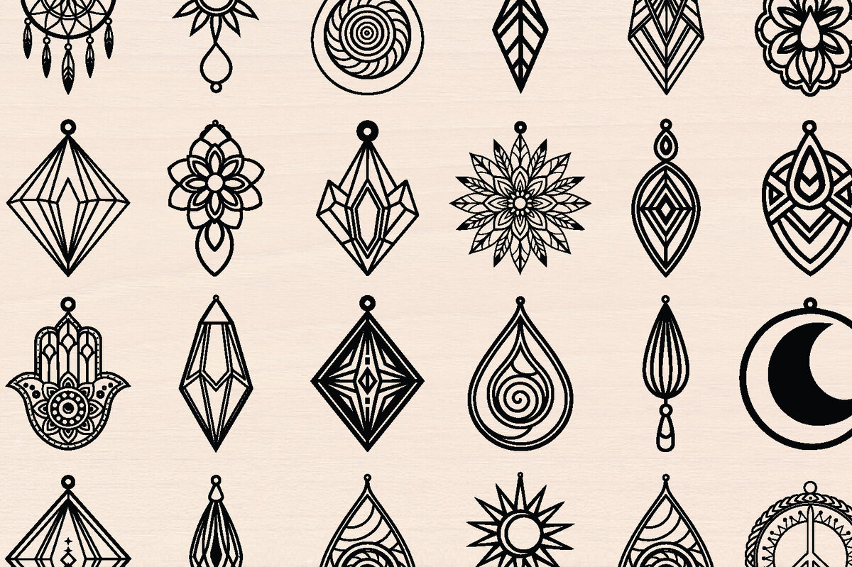 Σετ των 3 Intra απο ξύλο plywood 3mm-4mm πάχος – Δάκρυ Ξύλινα Σκουλαρίκια Πακέτο Δίασταση  5x5 cm INTRAFABR-117298856