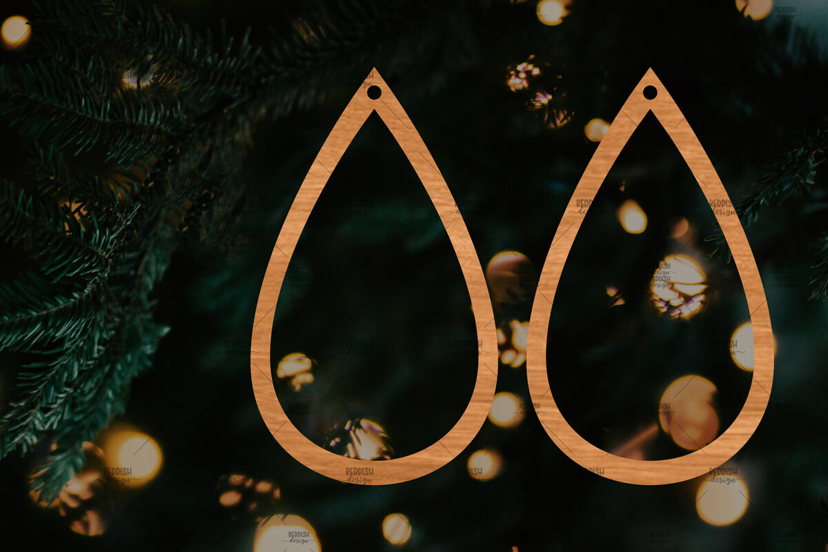 Σετ των 3 Intra απο ξύλο plywood 3mm-4mm πάχος – Πρότυπο Σκουλαρίκια I Αρχεία κοπής με λέιζερ Δίασταση  5x5 cm INTRAFABR-108512009