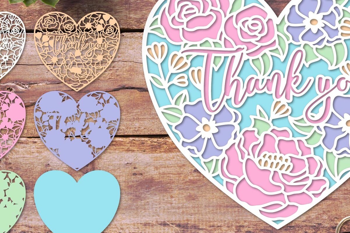 Σετ των 2 Intra απο ξύλο plywood 3mm-4mm πάχος – Ευχαριστήρια κάρτα Δίασταση  20x20 cm INTRAFABR-29636706