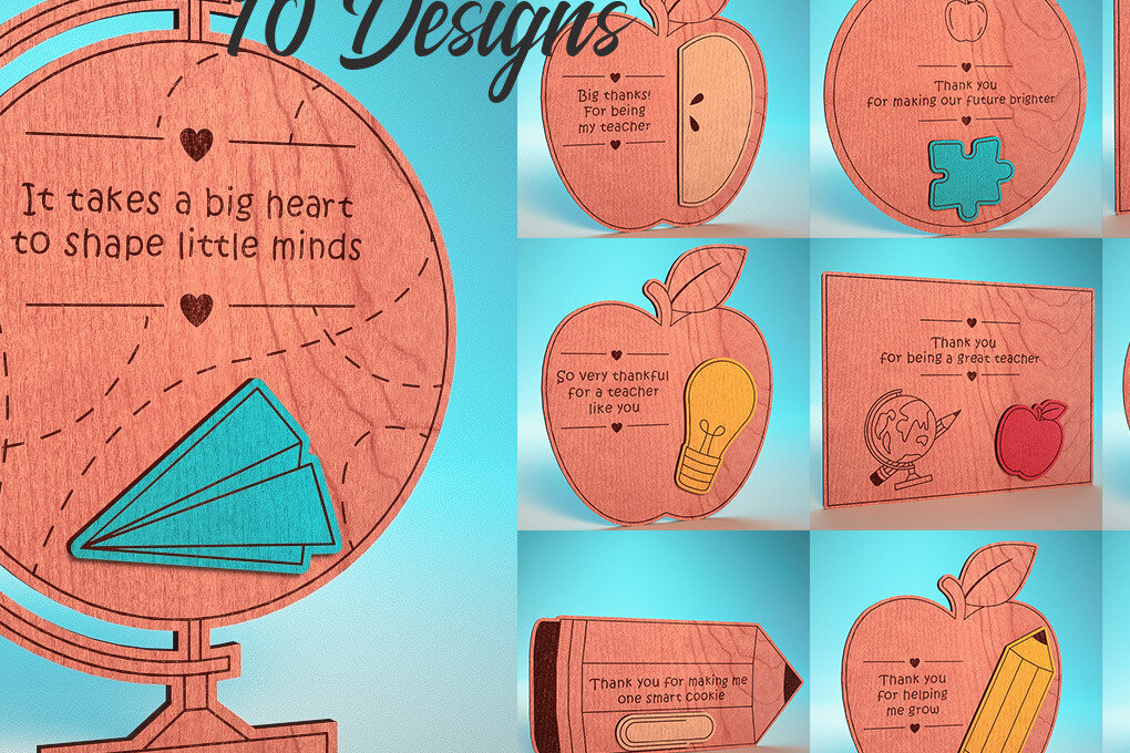 Intra απο ξύλο plywood 3mm-4mm πάχος – Ευχαριστούμε Δάσκαλο Sign | Δίασταση  40x30 cm INTRAFABR-71555928