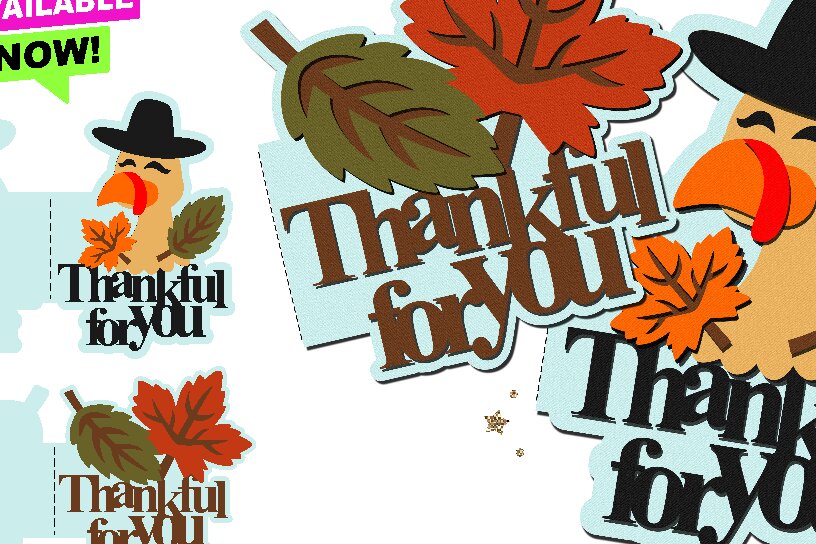 Σετ των 2 Intra απο ξύλο plywood 3mm-4mm πάχος – Σας ευχαριστούμε για την κάρτα 3D Δίασταση  20x20 cm INTRAFABR-108667440