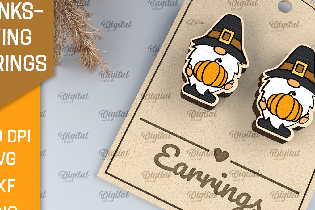 Σετ των 3 Intra απο ξύλο plywood 3mm-4mm πάχος – Σκουλαρίκια με λέιζερ των Ευχαριστιών Δίασταση  5x5 cm INTRAFABR-105629531