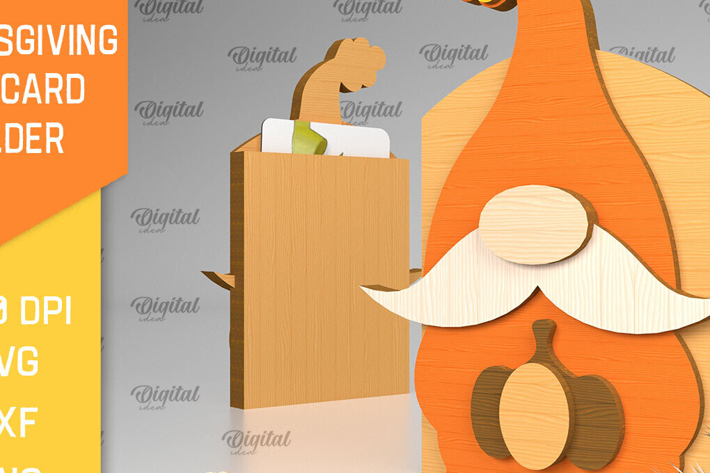 Σετ των 2 Intra απο ξύλο plywood 3mm-4mm πάχος – Θήκη δώρου για την Ημέρα των Ευχαριστιών Δίασταση  20x20 cm INTRAFABR-104234477