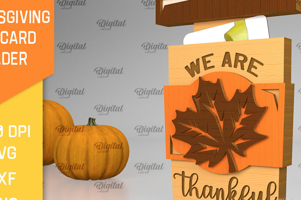 Σετ των 2 Intra απο ξύλο plywood 3mm-4mm πάχος – Θήκη δώρου για την Ημέρα των Ευχαριστιών Δίασταση  20x20 cm INTRAFABR-104233960