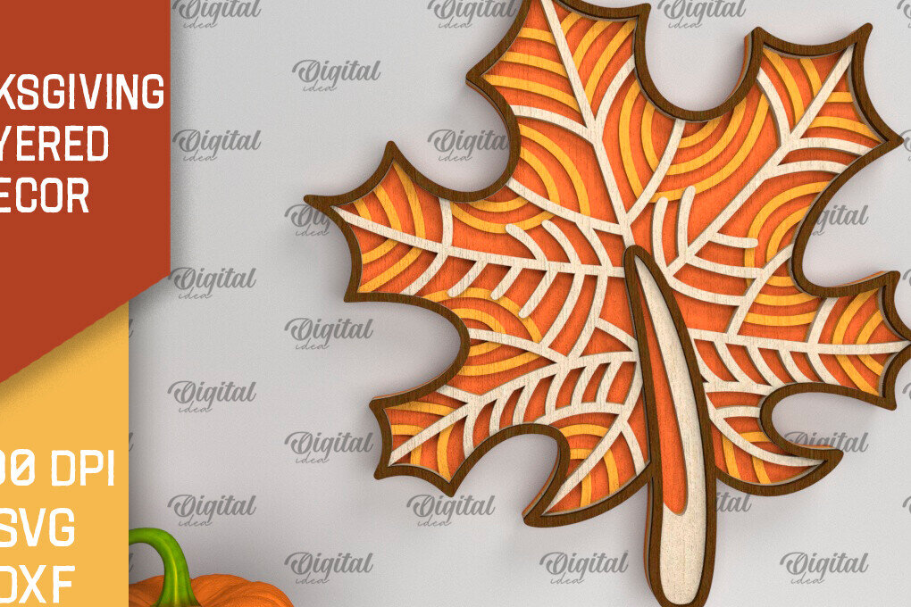 Σετ των 2 Intra απο ξύλο plywood 3mm-4mm πάχος – Ευχαριστιών Layered Decor Κοπή λέιζερ Δίασταση  20x20 cm INTRAFABR-103708666