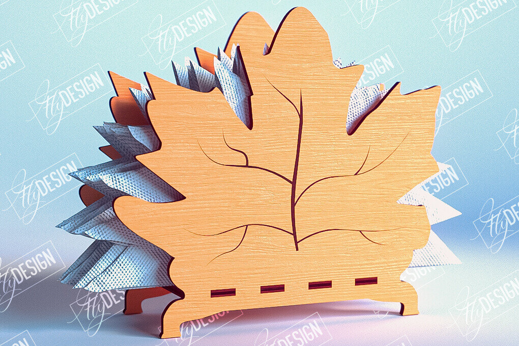 Σετ των 2 Intra απο ξύλο plywood 3mm-4mm πάχος – Θήκη χαρτοπετσέτας για την ημέρα των ευχαριστιών | Αρχείο CNC Δίασταση  20x20 cm INTRAFABR-103787949