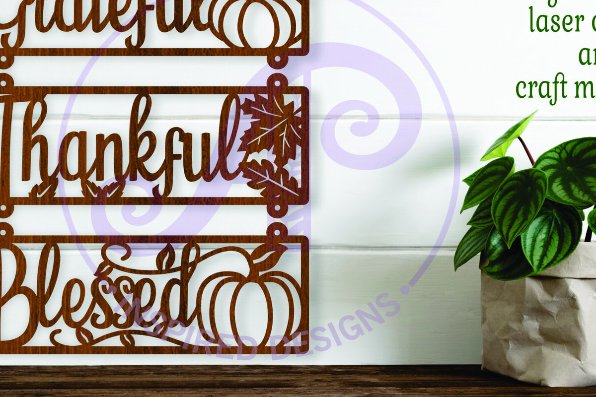 Intra απο ξύλο plywood 3mm-4mm πάχος – Σημάδι τοίχου ημέρας των ευχαριστιών Ευγνώμων Δίασταση  40x30 cm INTRAFABR-103266470