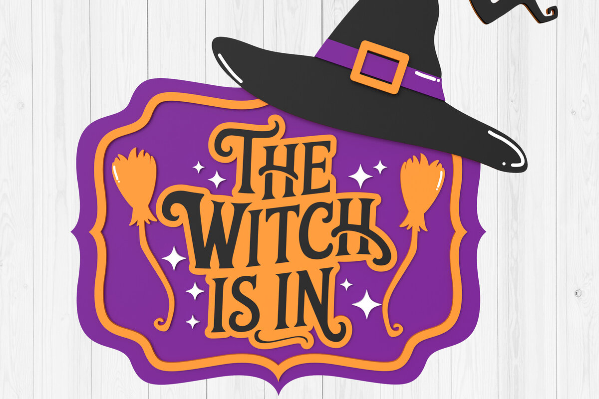 Σετ των 2 Intra απο ξύλο plywood 3mm-4mm πάχος – Η Μάγισσα βρίσκεται σε αρχεία αποκοπής με λέιζερ Δίασταση  20x20 cm INTRAFABR-105736260