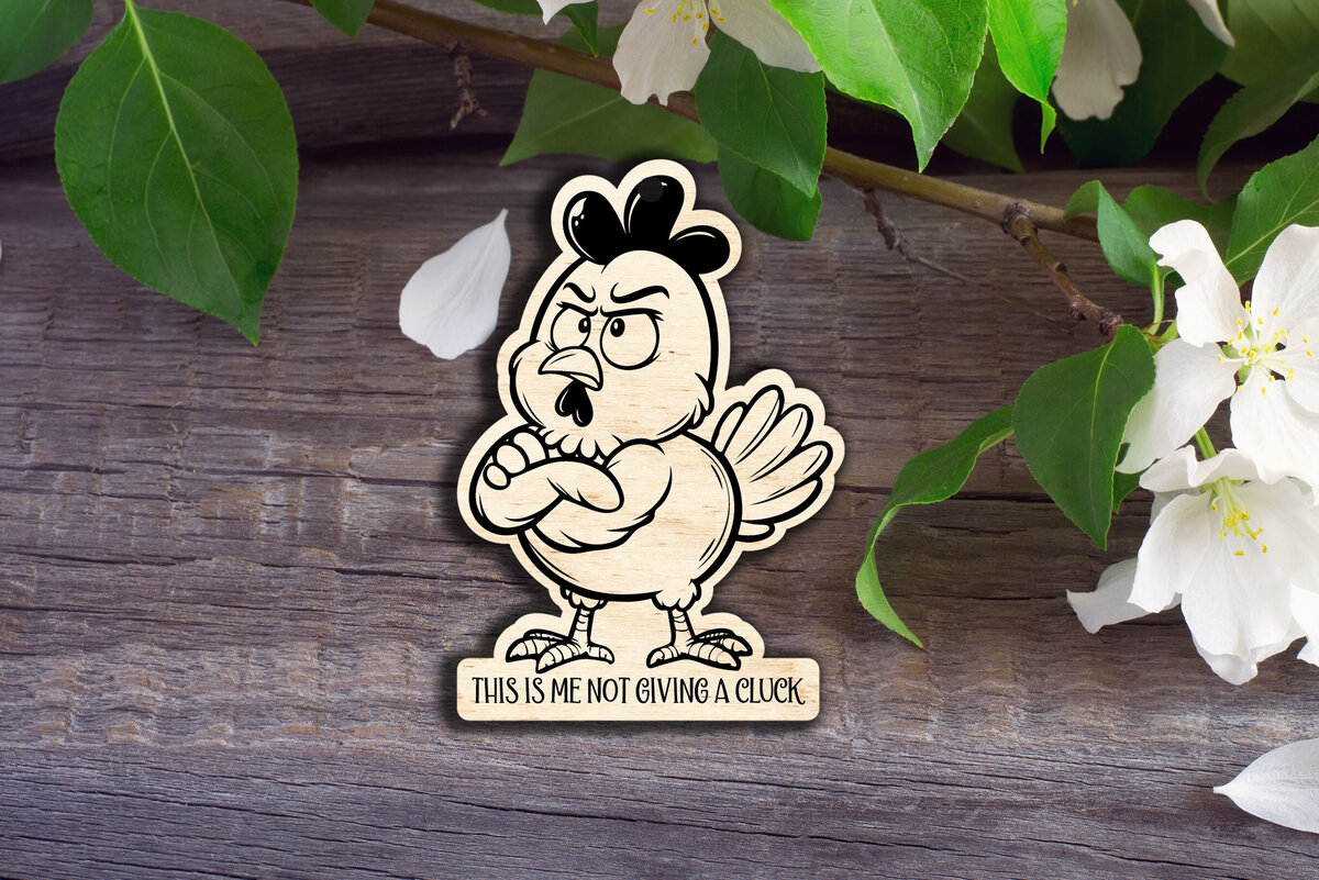 Σετ των 3 Intra απο ξύλο plywood 3mm-4mm πάχος – Αυτό είναι εγώ που δεν δίνω μπρελόκ Δίασταση  5x5 cm INTRAFABR-111258345