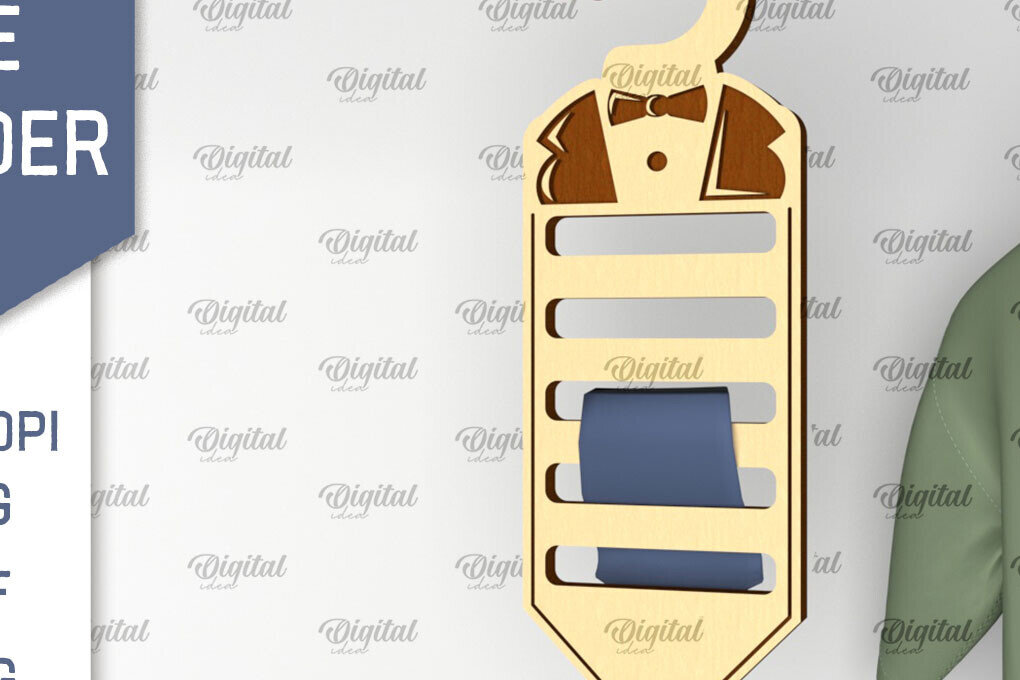 Σετ των 2 Intra απο ξύλο plywood 3mm-4mm πάχος – Στήριγμα γραβάτας Κόψιμο με λέιζερ. Ξύλινη σχάρα γραβάτας Δίασταση  20x20 cm INTRAFABR-98594677