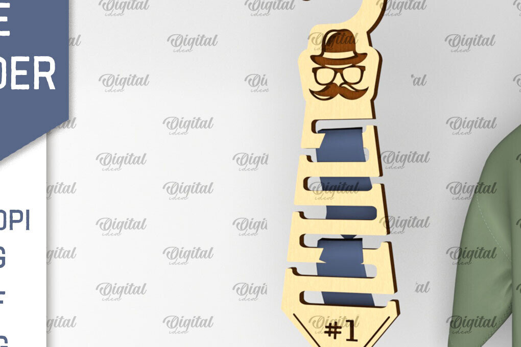 Σετ των 2 Intra απο ξύλο plywood 3mm-4mm πάχος – Στήριγμα γραβάτας Κόψιμο με λέιζερ. Ξύλινη σχάρα γραβάτας Δίασταση  20x20 cm INTRAFABR-98594968