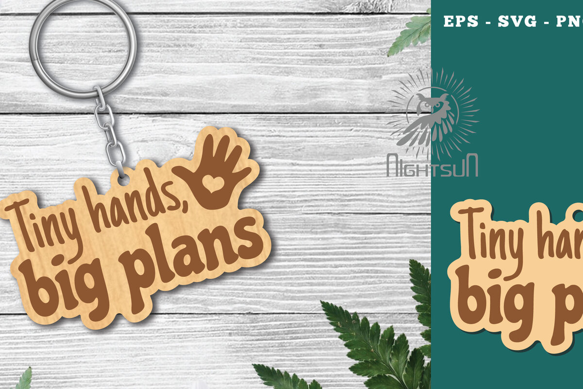 Σετ των 3 Intra απο ξύλο plywood 3mm-4mm πάχος – Μπρελόκ με κομμένα με λέιζερ μικροσκοπικά χέρια, μεγάλα σχέδια Δίασταση  5x5 cm INTRAFABR-118403221