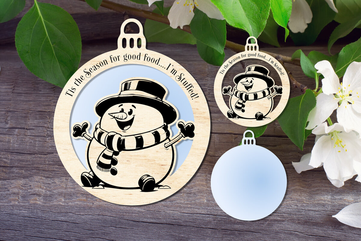 Σετ των 2 Intra απο ξύλο plywood 3mm-4mm πάχος – Είναι η εποχή του καλού φαγητού Δίασταση  20x20 cm INTRAFABR-111641880