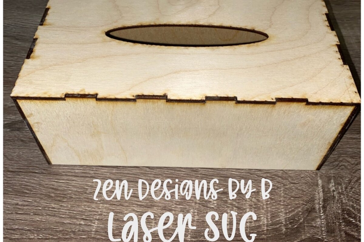 Σετ των 2 Intra απο ξύλο plywood 3mm-4mm πάχος – Θήκη Tissue Box Laser Δίασταση  20x20 cm INTRAFABR-26174871