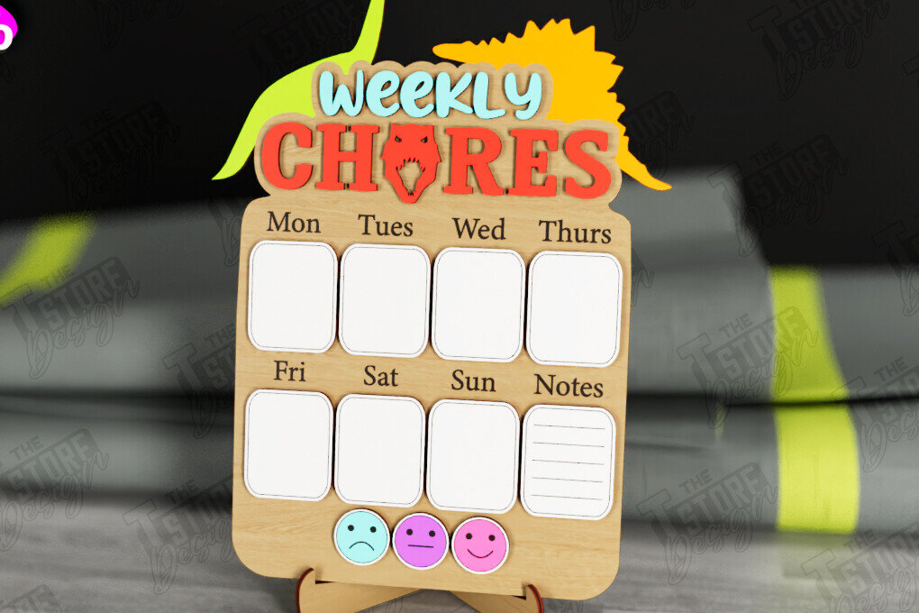 Σετ των 2 Intra απο ξύλο plywood 3mm-4mm πάχος – To Do List Board | Εβδομαδιαίος προγραμματιστής | CNC Δίασταση  20x20 cm INTRAFABR-112678748