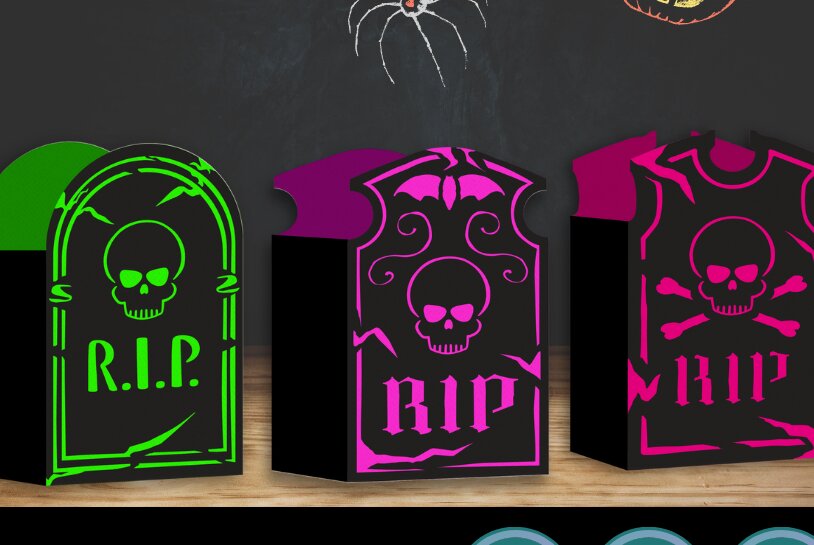 Σετ των 2 Intra απο ξύλο plywood 3mm-4mm πάχος – Κουτιά για αποκριάτικο κέρασμα επιτύμβιας στήλης Δίασταση  20x20 cm INTRAFABR-80093337