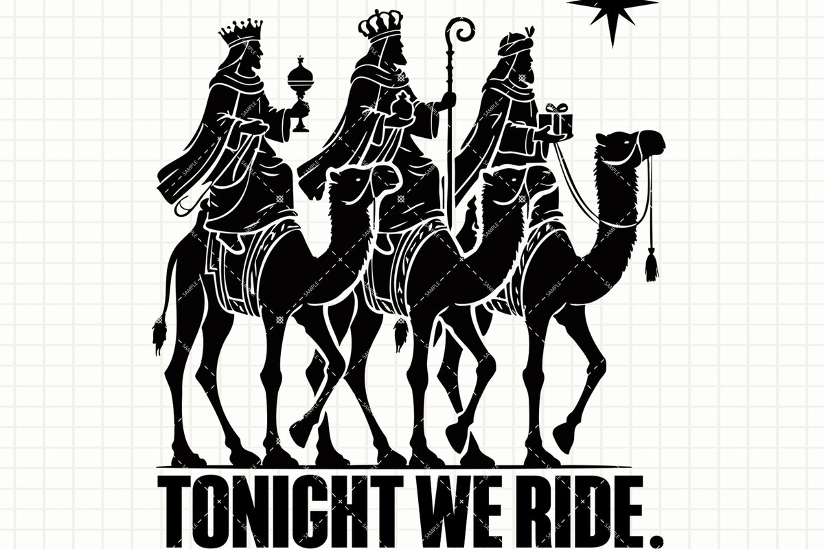 Σετ των 2 Intra απο ξύλο plywood 3mm-4mm πάχος – Απόψε Οδηγούμε Χριστούγεννα Δίασταση  20x20 cm INTRAFABR-112734977