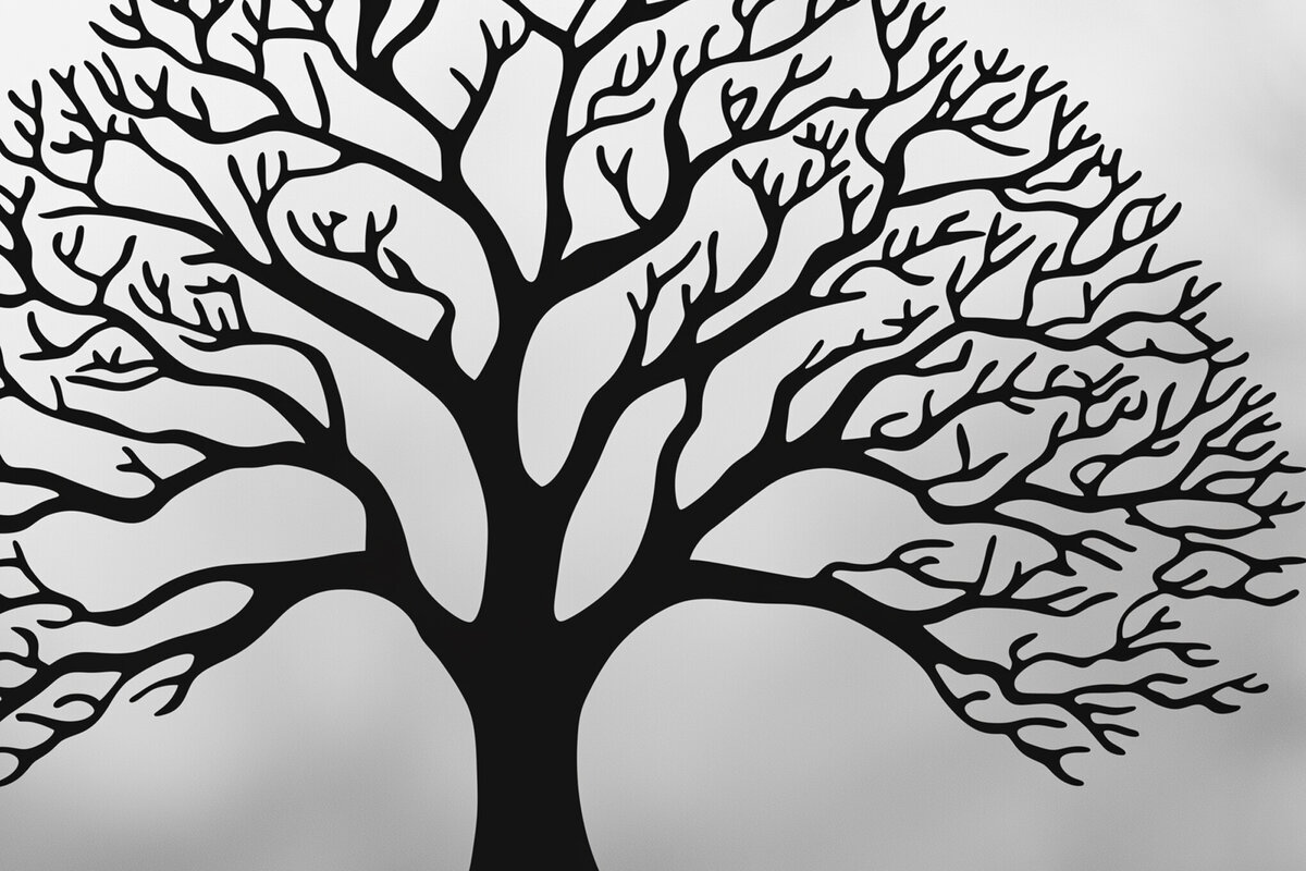 Σετ των 2 Intra απο ξύλο plywood 3mm-4mm πάχος – Αρχείο αποκοπής με λέιζερ δέντρου Δίασταση  20x20 cm INTRAFABR-111602239