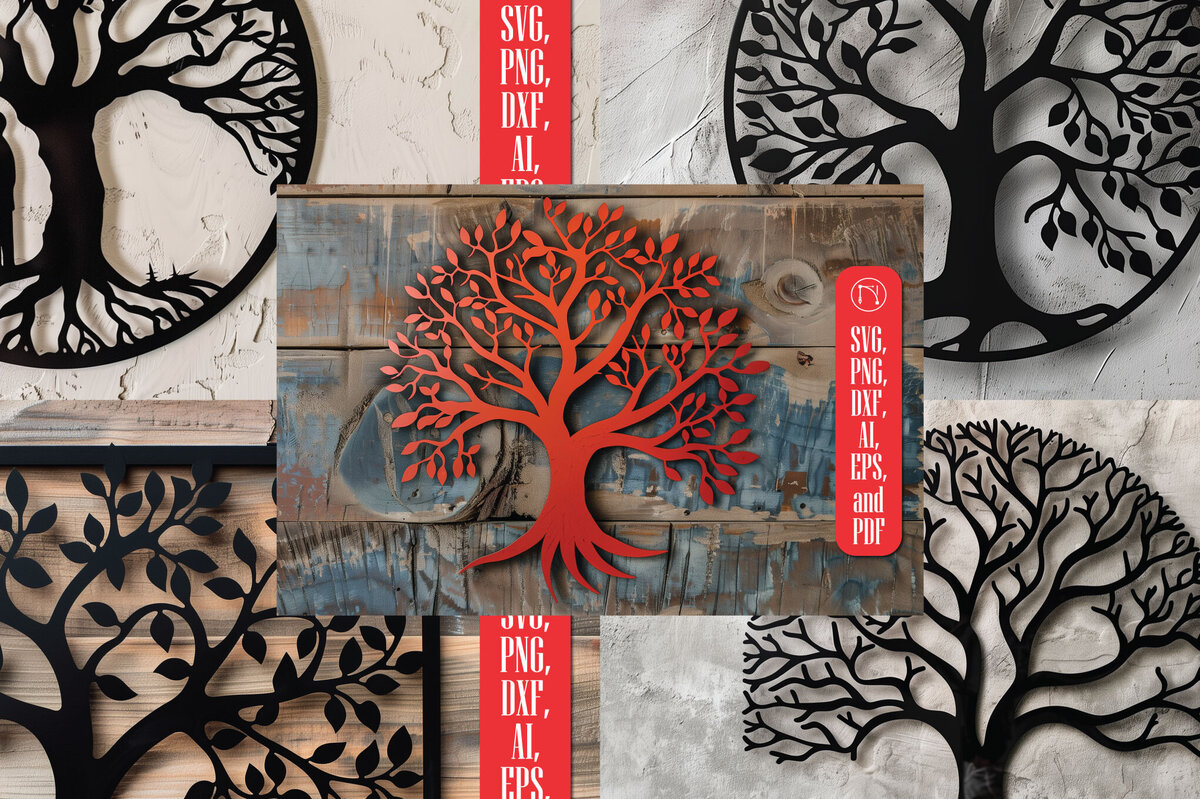 Intra απο ξύλο plywood 3mm-4mm πάχος – Πακέτο διακοσμήσεων τοίχου με αρχείο με Δίασταση  40x30 cm INTRAFABR-97918281