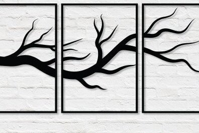 Intra απο ξύλο plywood 3mm-4mm πάχος – Δέντρο της ζωής Τέχνη τοίχου Διακόσμηση με λέιζερ Δίασταση  40x30 cm INTRAFABR-31756967