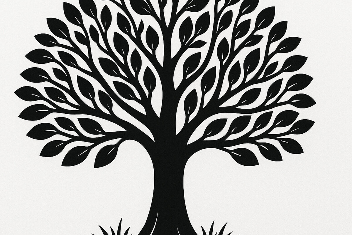 Σετ των 2 Intra απο ξύλο plywood 3mm-4mm πάχος – Διακόσμηση τοίχου Tree of Life Δίασταση  40x30 cm INTRAFABR-122378257