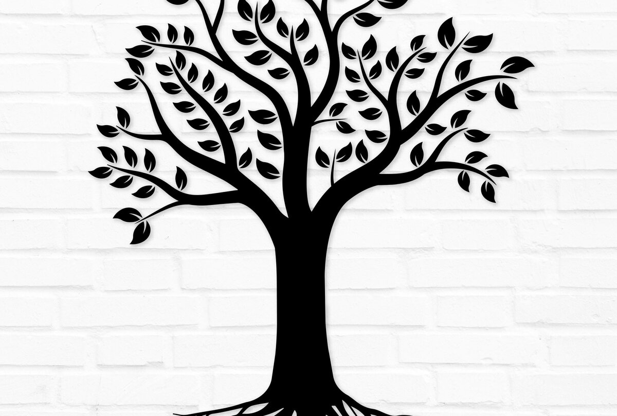 Intra απο ξύλο plywood 3mm-4mm πάχος – Χειροτεχνία τοίχου δέντρου Διακόσμηση με λέιζερ Δίασταση  40x30 cm INTRAFABR-72145055