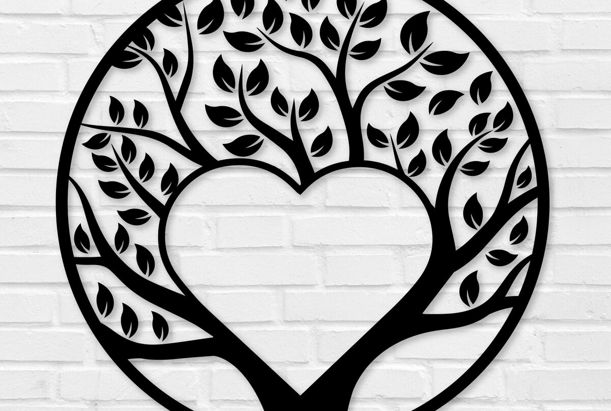 Σετ των 2 Intra απο ξύλο plywood 3mm-4mm πάχος – Χειροτεχνία Διακόσμησης Τοίχων Δέντρου Δίασταση  20x20 cm INTRAFABR-72228794