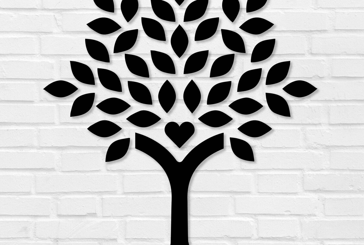 Intra απο ξύλο plywood 3mm-4mm πάχος – Χειροτεχνία με λέιζερ διακόσμηση εσωτερικού τοίχου δέντρου Δίασταση  40x30 cm INTRAFABR-84424102