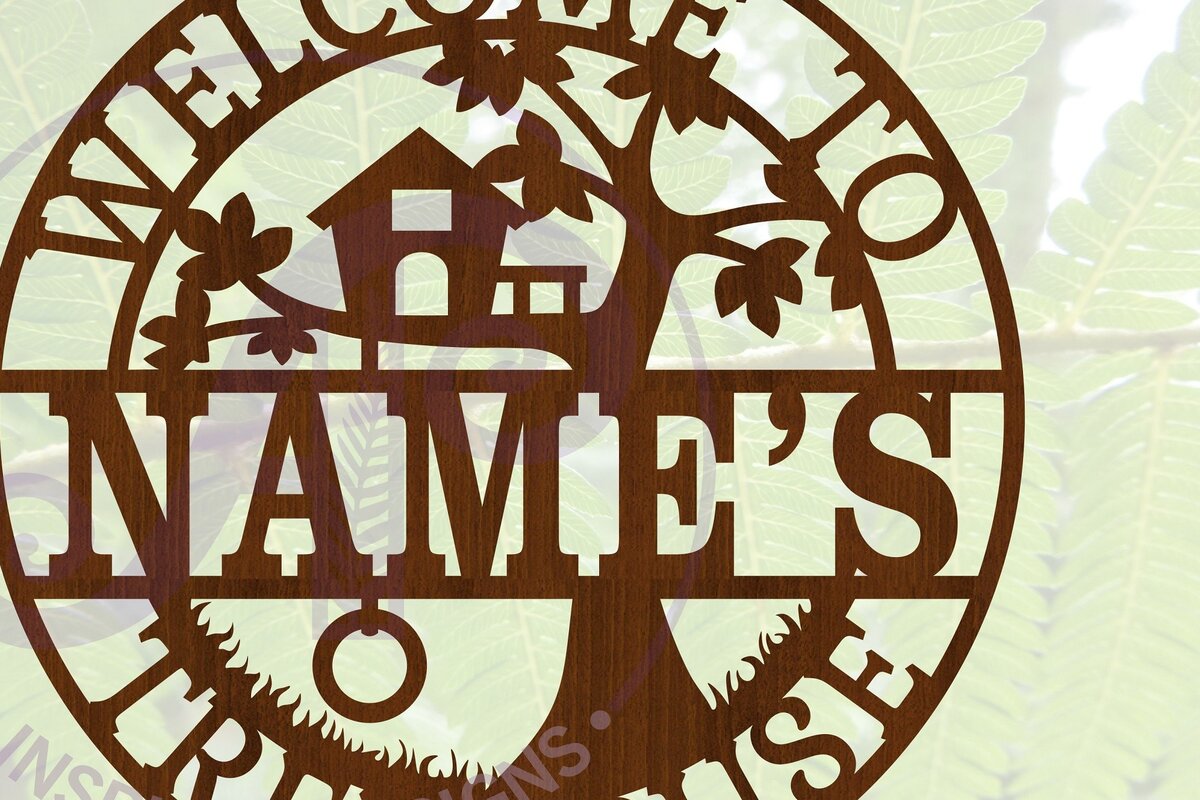 Intra απο ξύλο plywood 3mm-4mm πάχος – Αρχείο αποκοπής Name Sign Δίασταση  40x30 cm INTRAFABR-69447614