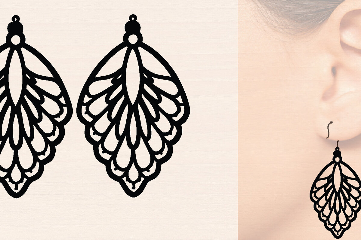 Intra απο ξύλο plywood 3mm-4mm πάχος – Μοντέρνα Ξύλινα Σκουλαρίκια Δίασταση  5x5 cm INTRAFABR-116361757