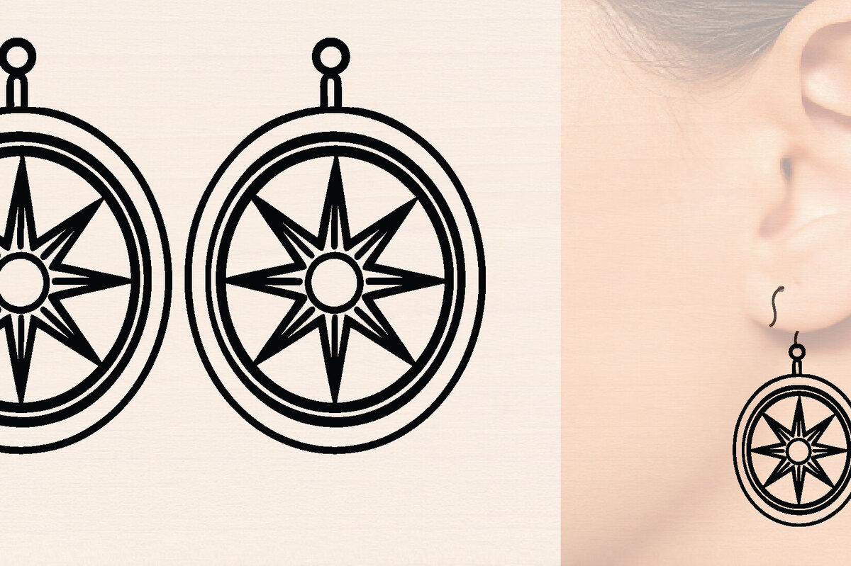 Σετ των 3 Intra απο ξύλο plywood 3mm-4mm πάχος – Μοντέρνα Ξύλινα Σκουλαρίκια Δίασταση  5x5 cm INTRAFABR-116363300