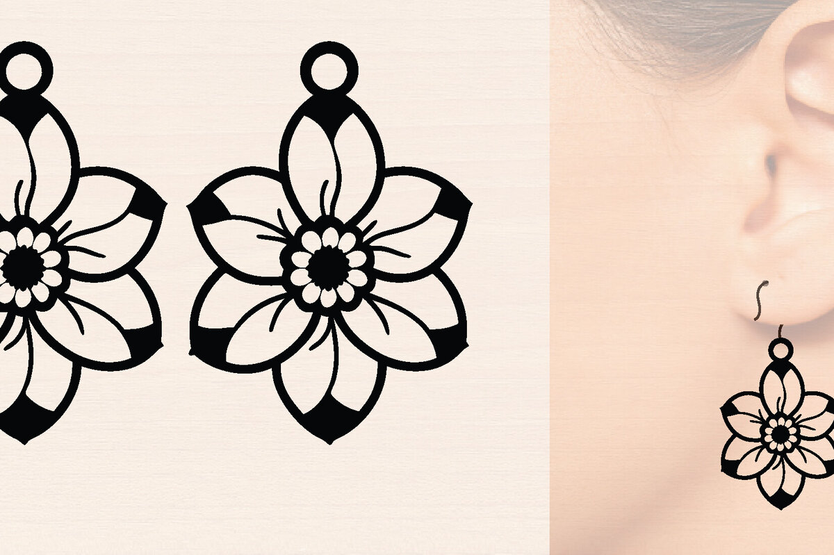 Σετ των 3 Intra απο ξύλο plywood 3mm-4mm πάχος – Μοντέρνα Ξύλινα Σκουλαρίκια Δίασταση  5x5 cm INTRAFABR-116363773