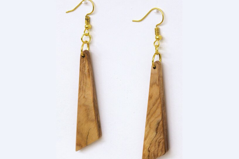 Σετ των 3 Intra απο ξύλο plywood 3mm-4mm πάχος – Τρίγωνα σκουλαρίκια, πρότυπο σκουλαρίκια Δίασταση  5x5 cm INTRAFABR-102948089