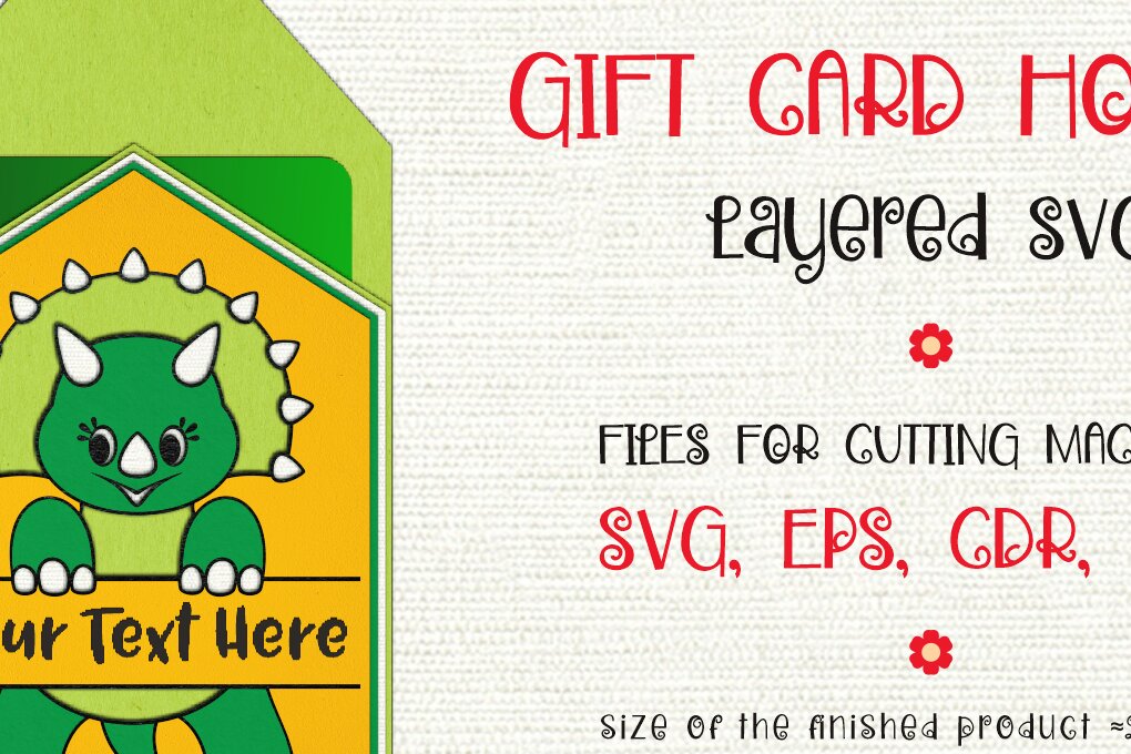 Σετ των 2 Intra απο ξύλο plywood 3mm-4mm πάχος – Triceratops | Κάτοχος δωροκάρτας Δίασταση  20x20 cm INTRAFABR-102574590