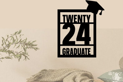 Σετ των 2 Intra απο ξύλο plywood 3mm-4mm πάχος – Twenty 24 Graduate Metal Wall Δίασταση  20x20 cm INTRAFABR-87326465