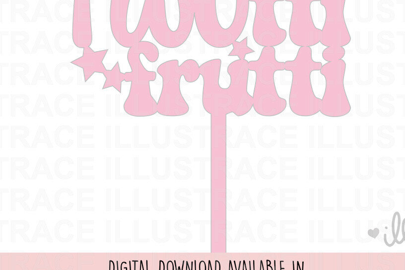 Σετ των 2 Intra απο ξύλο plywood 3mm-4mm πάχος – Twotti Fruits Δίασταση  20x20 cm INTRAFABR-86769296