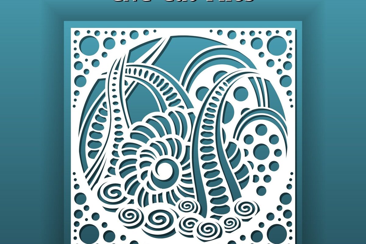 Intra απο ξύλο plywood 3mm-4mm πάχος – Αρχεία κοπής Cnc Panel Art Undersea Wall Art Δίασταση  40x30 cm INTRAFABR-32385393