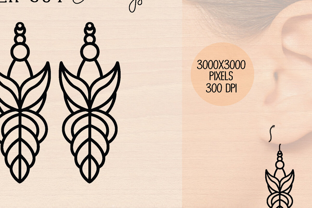 Σετ των 3 Intra απο ξύλο plywood 3mm-4mm πάχος – Ξύλινα σκουλαρίκια Unicorn Δίασταση  5x5 cm INTRAFABR-120601719