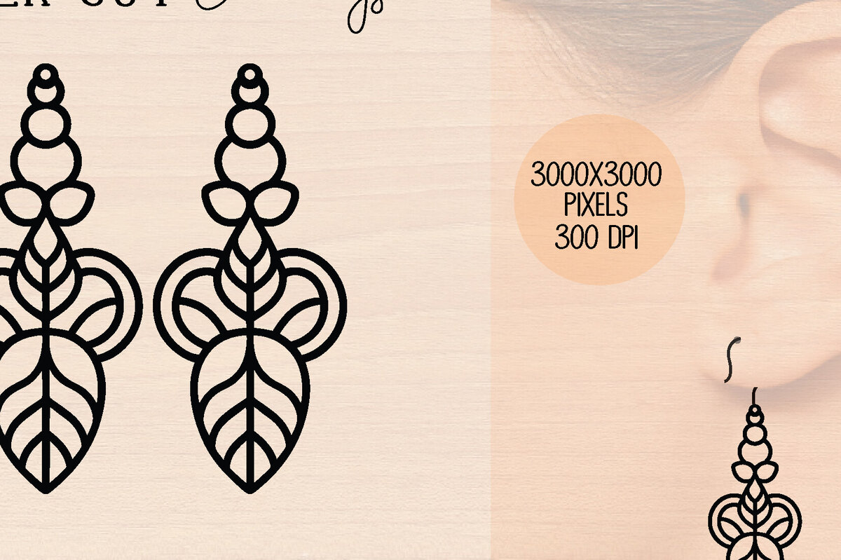 Σετ των 3 Intra απο ξύλο plywood 3mm-4mm πάχος – Ξύλινα σκουλαρίκια Unicorn Δίασταση  5x5 cm INTRAFABR-120601752