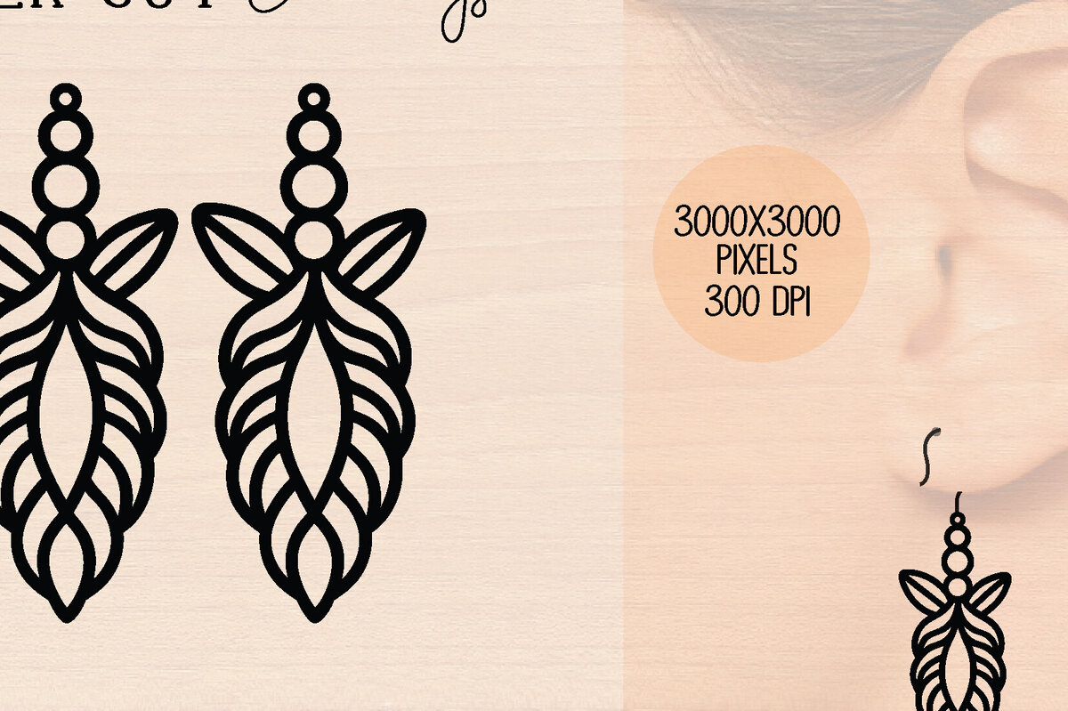 Σετ των 3 Intra απο ξύλο plywood 3mm-4mm πάχος – Ξύλινα σκουλαρίκια Unicorn Δίασταση  5x5 cm INTRAFABR-120601798