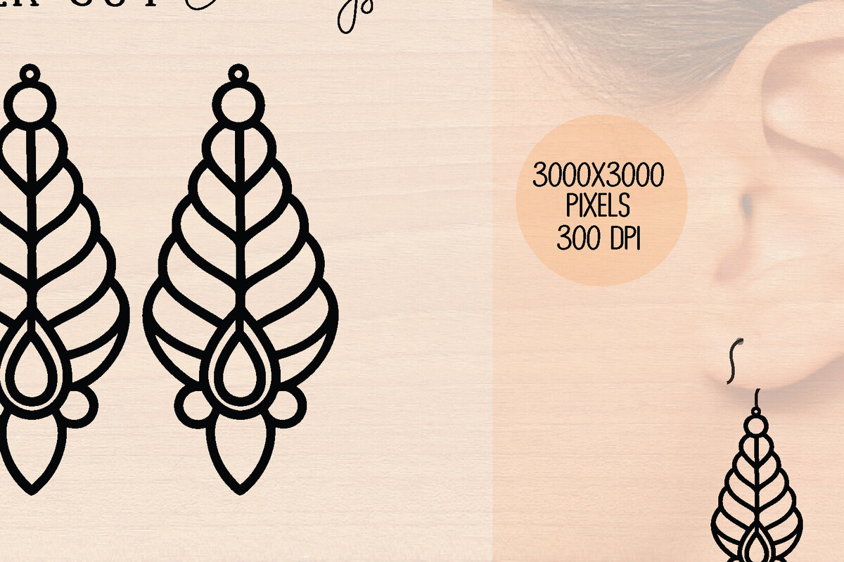 Σετ των 3 Intra απο ξύλο plywood 3mm-4mm πάχος – Ξύλινα σκουλαρίκια Unicorn Δίασταση  5x5 cm INTRAFABR-120601879