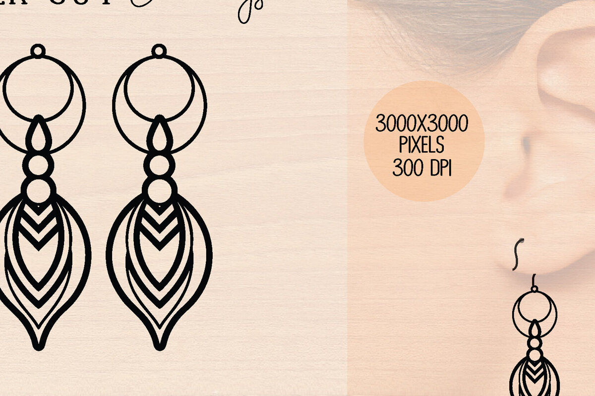 Σετ των 3 Intra απο ξύλο plywood 3mm-4mm πάχος – Ξύλινα σκουλαρίκια Unicorn Δίασταση  5x5 cm INTRAFABR-120602114