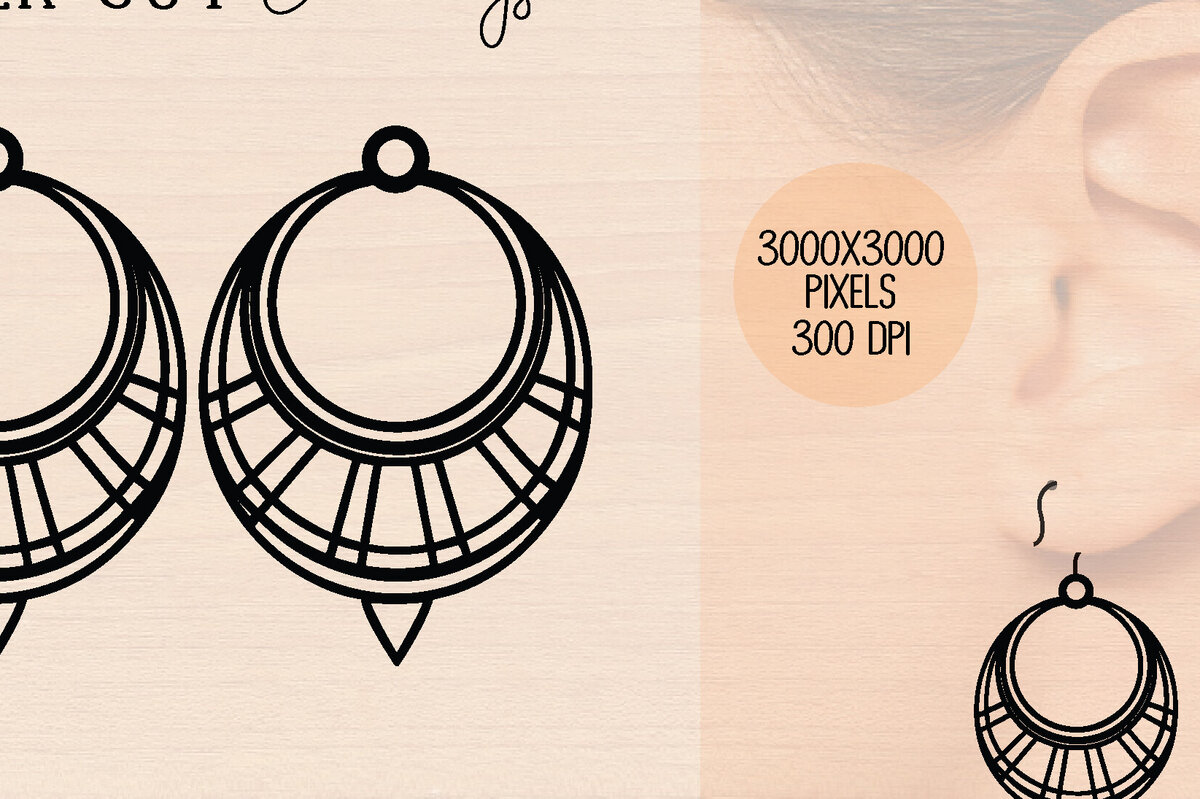 Σετ των 3 Intra απο ξύλο plywood 3mm-4mm πάχος – Ξύλινα σκουλαρίκια Unicorn Δίασταση  5x5 cm INTRAFABR-120602159