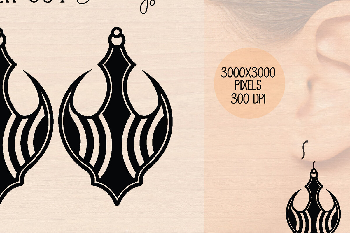 Σετ των 3 Intra απο ξύλο plywood 3mm-4mm πάχος – Ξύλινα σκουλαρίκια Unicorn Δίασταση  5x5 cm INTRAFABR-120602230