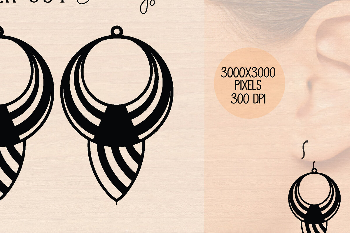 Σετ των 3 Intra απο ξύλο plywood 3mm-4mm πάχος – Ξύλινα σκουλαρίκια Unicorn Δίασταση  5x5 cm INTRAFABR-120602254