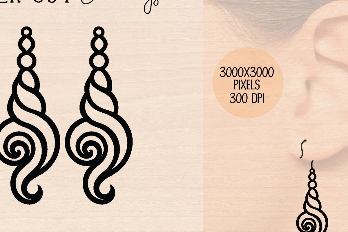 Σετ των 3 Intra απο ξύλο plywood 3mm-4mm πάχος – Ξύλινα σκουλαρίκια Unicorn Δίασταση  5x5 cm INTRAFABR-120599923