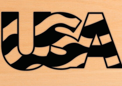 Σετ των 2 Intra απο ξύλο plywood 3mm-4mm πάχος – Αρχεία κοπής με λέιζερ μεταλλικών τοίχων ΗΠΑ Δίασταση  20x20 cm INTRAFABR-69863004