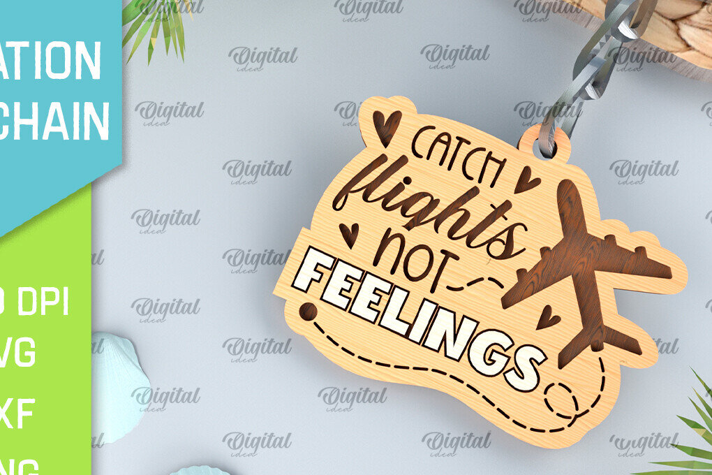 Σετ των 3 Intra απο ξύλο plywood 3mm-4mm πάχος – Ξύλινο μπρελόκ για διακοπές με λέιζερ Δίασταση  5x5 cm INTRAFABR-99394850